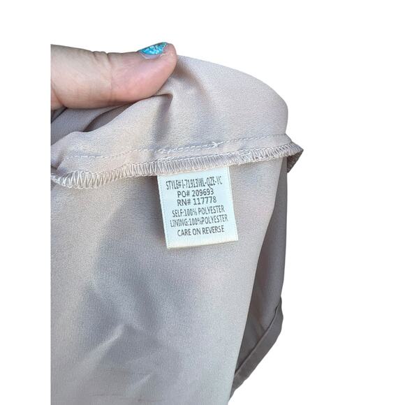 Lovestitch Empire Waist Ruffled Fit & Flare Dress Puff Sleeve Animal Print SMALL - Picture 7 of 9